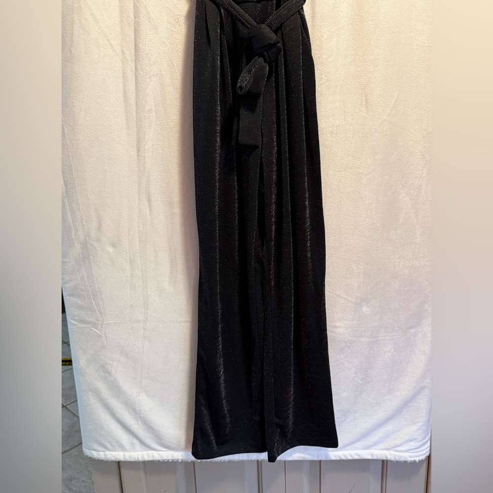 Taylor Black Sleeveless Jumpsuit - Picture 2 of 5